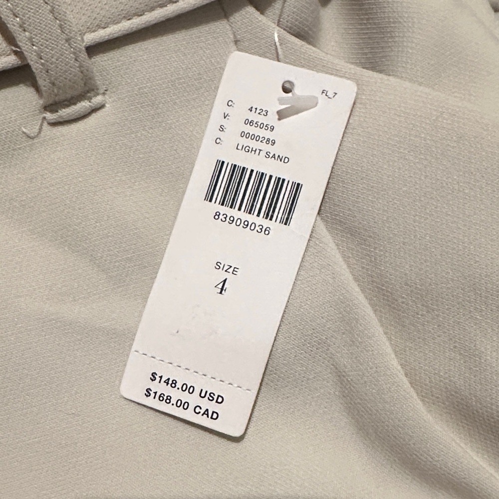 Anthropologie Maeve Cream Wide Culottes - size 4 - Picture 3 of 4